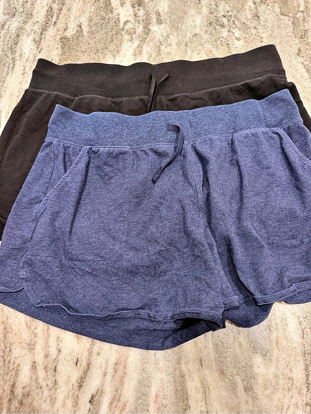 2 for 10!!Athletic Shorts 1 Blue & 1 Black Size Large